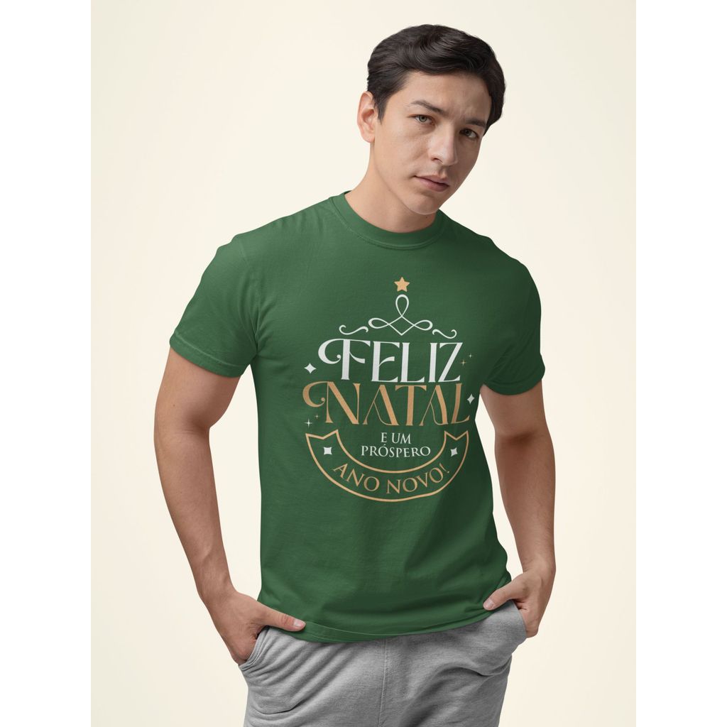 Camiseta Natalina Unissex Estampada 100% Algodão 🎅 Confortável e Divertida – Ideal para Ceia e Presentes de Natal 2026