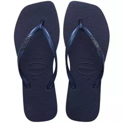 Chinelo Havaianas Slim Square Logo Metallic