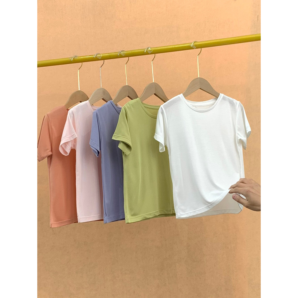 Crianças estilo fino camiseta verão meia manga exterior topo respirável confortável estilo pai-filho meninos meninas ver