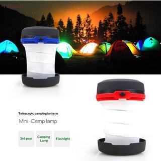 TUTU Telescópico Dobrável LED Luz De Acampamento Portátil Tenda Da Noite Emergência Lanterna Uso Bateria AA Não Incluída