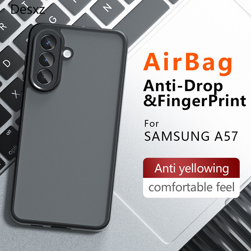 Para Samsung Galaxy A57 A37 A27 A17 A07 A06 A14 A15 A16 A24 A25 A26 A34 A35 A36 A54 A55 A56 Translúcido Matte Phone Case