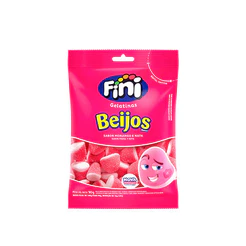 Fini Bala Beijos Sabor Morango 90g
