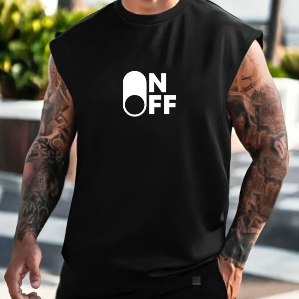 Camiseta camisa Regata Machão oversized Regatão  Academia Maromba Larga Várias Estampas  100% Algodão BearStreetwear