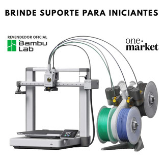 Impressora 3D Bambu Lab A1 + AMS Lite (Combo) Bivolt -  Suporte Iniciantes