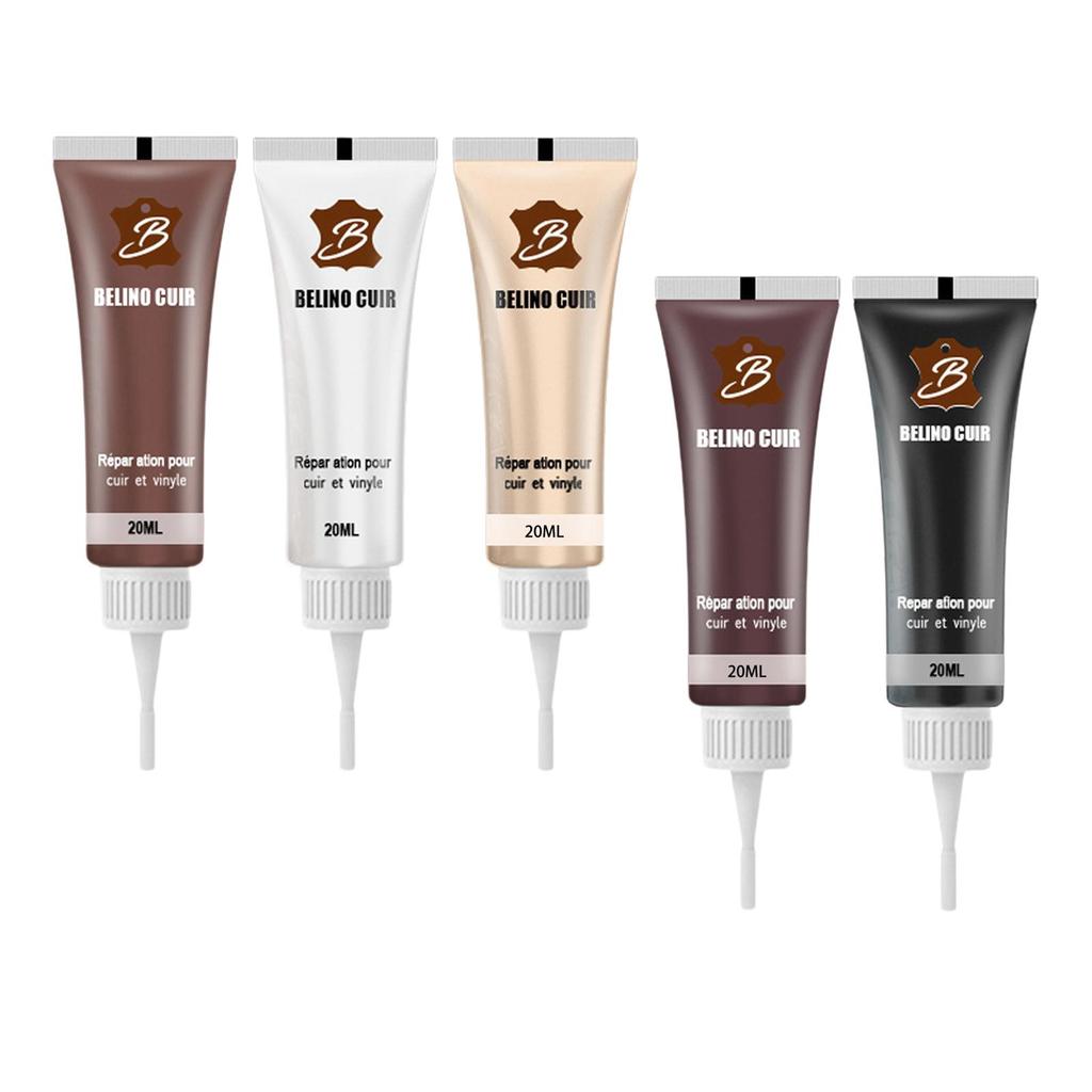 [mcpdwt] Creme De Recoloração De Couro Profissional Para Reparo De Arranhões Restaurador De Cor Bolsa Jaqueta Sofá Móvei