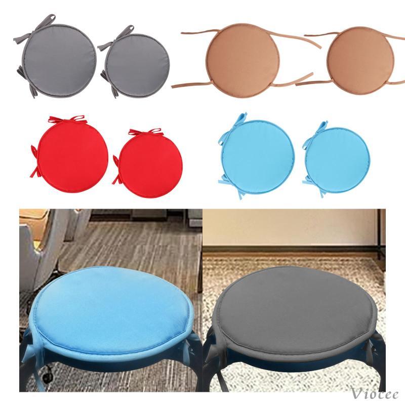 Imagem [Viocee] Almofada De Cadeira Redonda Para De Jantar Meditação Multiuso Assento Jardim Sala De Estar Quarto Yoga