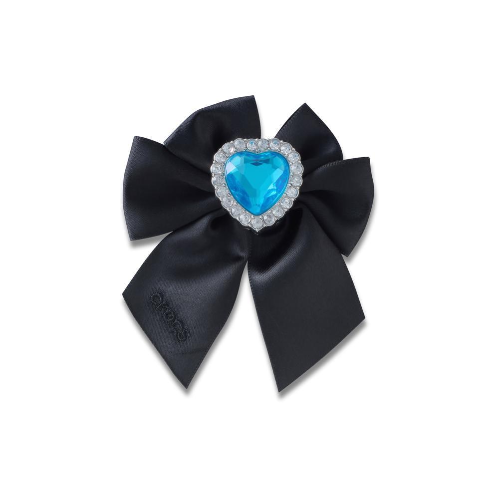 Jibbitz™ Mega Laço Preto Com Gemas Único