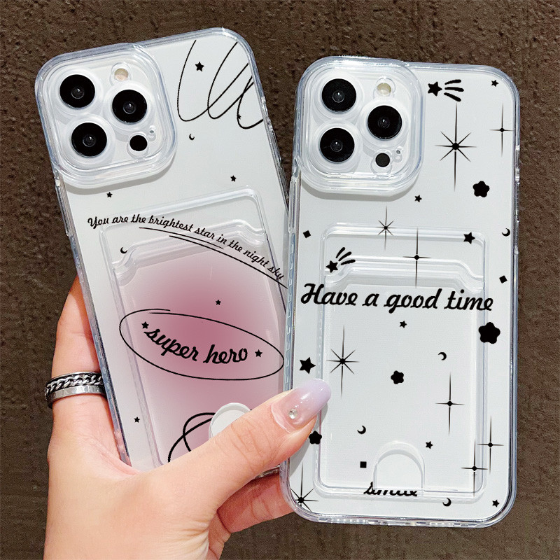 Capa Com Porta-Cartões Para Samsung Galaxy A57 A02 A03 A04 A03S A05 A05S A06 A07 A17 A12 13 A14 A15 A16 A20 A22 A34 A54 