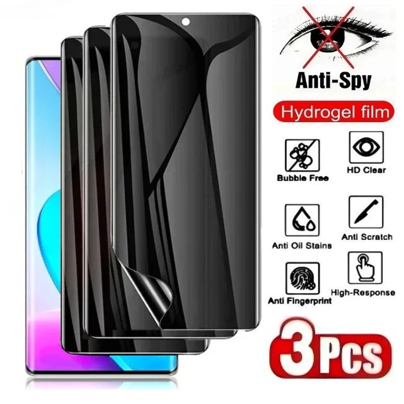 3 Unidades De Filme De Hidrogel Macio Anti-Luz Azul Para Asus ROG Phone Zenfone 5 5s 6 7 8 9 11 12 Ultimate Pro Batman F