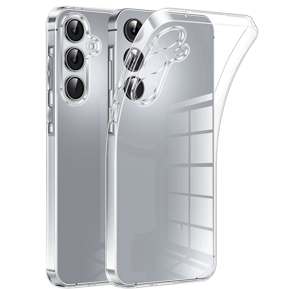 Capa Macia De Silicone Ultrafina Para Samsung Galaxy , S25 , S24 , S23 , S21 , FE , S22 , Ultra Plus , A16 , A06 , A55 ,