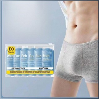 [Portátil e Confortável] Cueca Descartável Masculina Para Viagem/Hotel/Atividades Externas