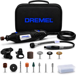 Micro Retífica Dremel 4000 Elétrica 220V 175W 52 Acessórios + Bolsa