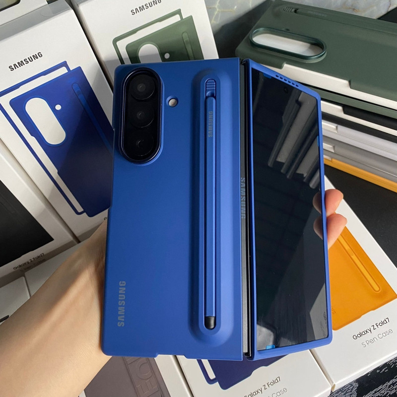 Capa De Telefone Empresarial Fina Para Samsung Galaxy Z Fold 8 Ultra Fold7 Versã