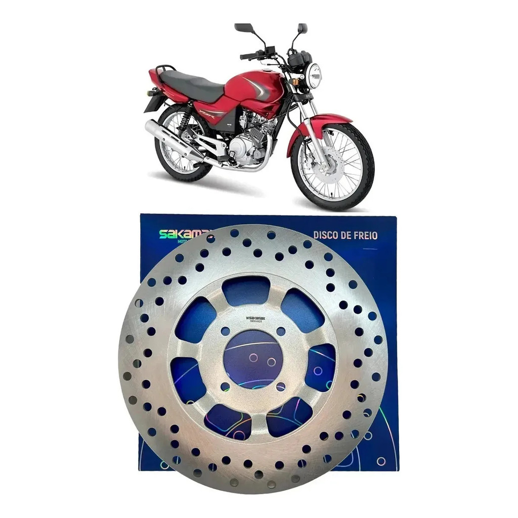 Disco Freio Dianteiro Yamaha Ybr 125 2000 2001 2002 2003