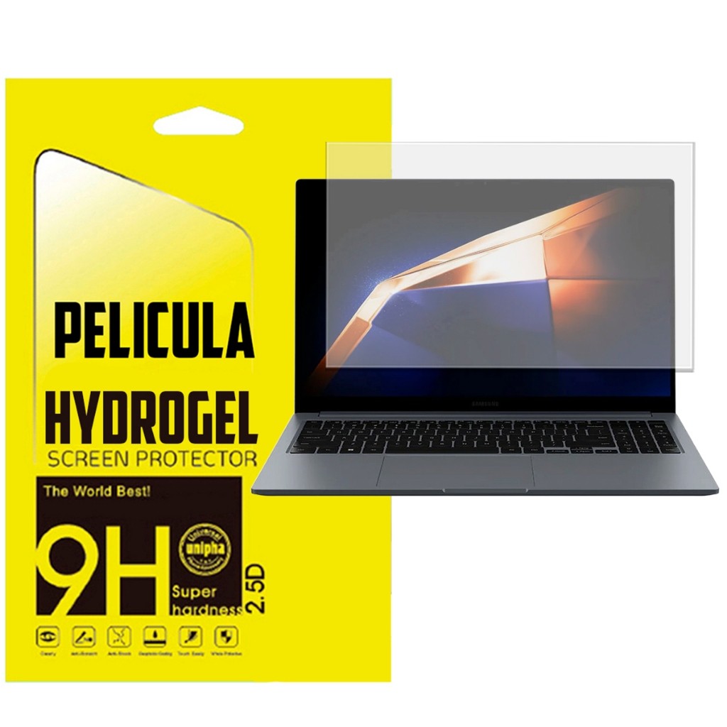 Película Hidrogel Notebook Samsung Galaxy Book 2/3/4 Pro Ultra Go Edge