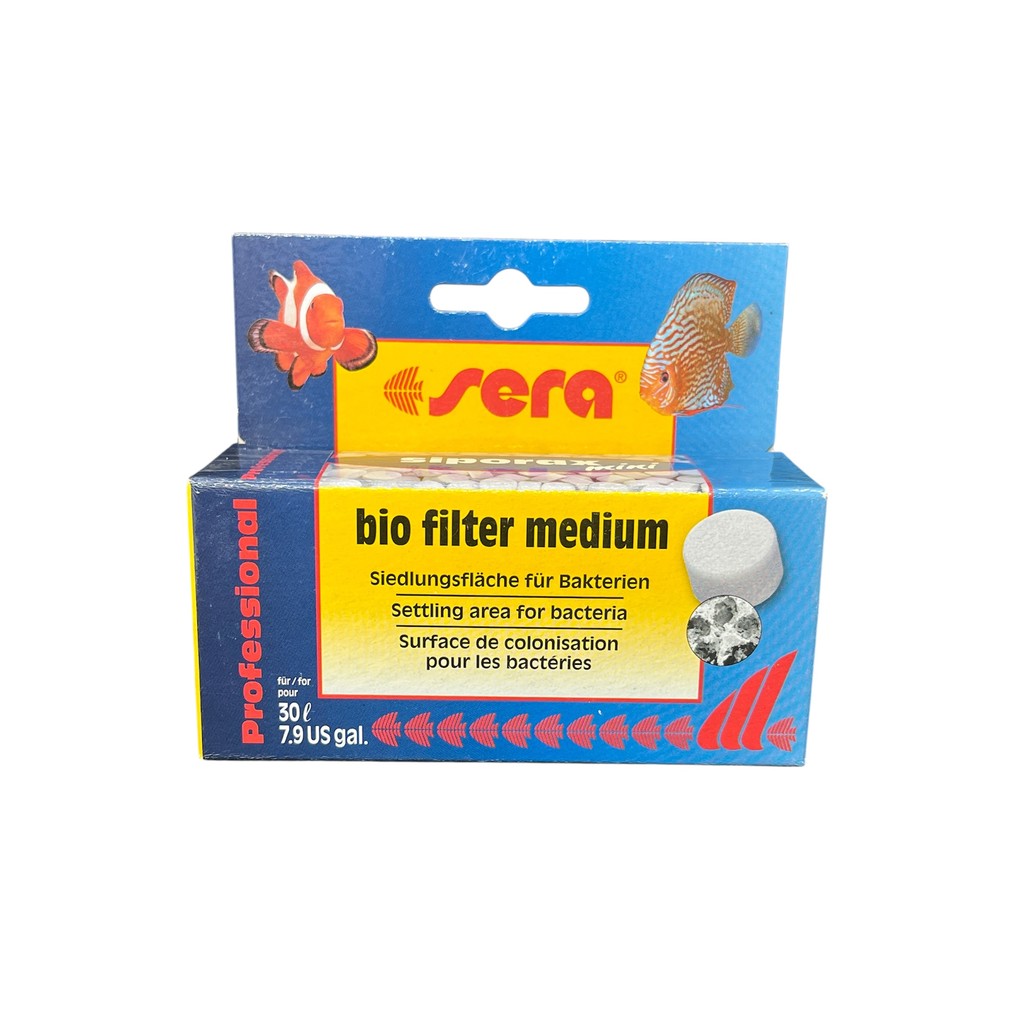 Sera Siporax Mini 35g- Mídia biológica aquário Doce Marinho