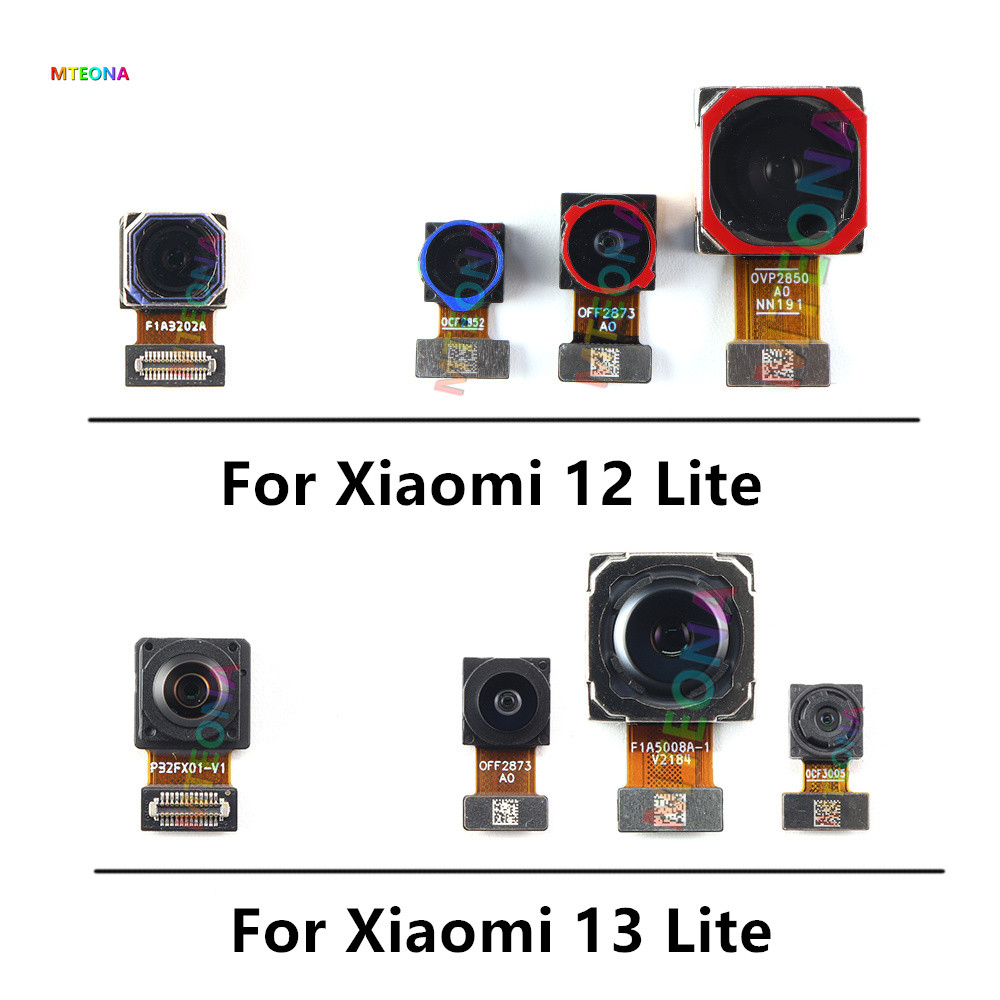 Câmera Frontal Traseira Para Xiaomi 12 Lite 13 11 , Módulo De Selfie , Substitui