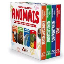 Pequena Biblioteca Animais - Box com 4 Livrinhos