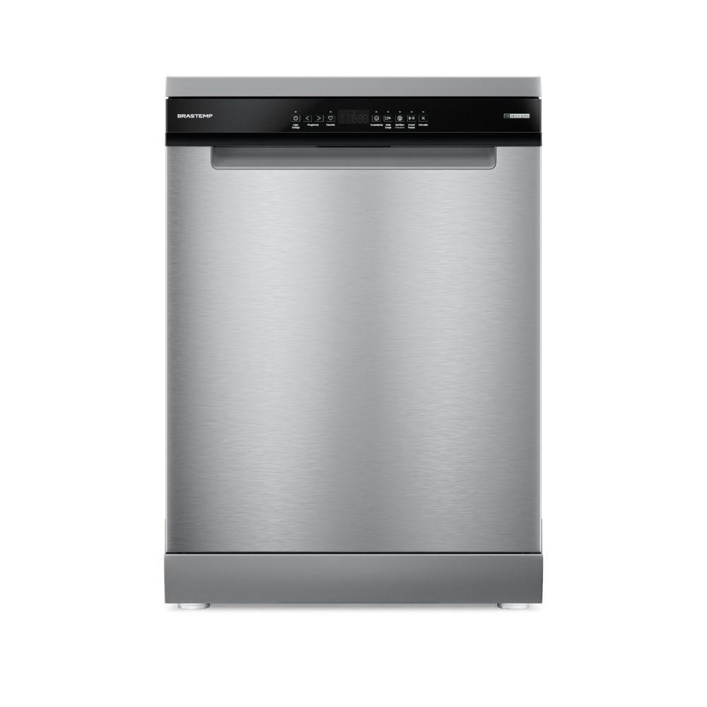 Lava Louças Brastemp BLF60AR 14 Serviços Inox com Smart Sensor 110V — oferta na Shopee