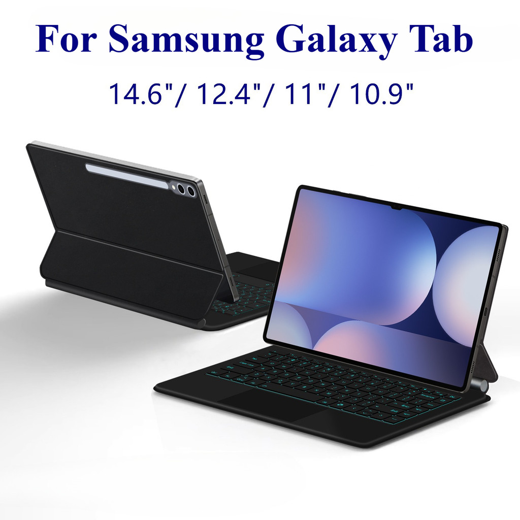Adequado Para Samsung Galaxy Tab S10/S9/S8 Ultra Teclado Inteligente Tablet S9 F