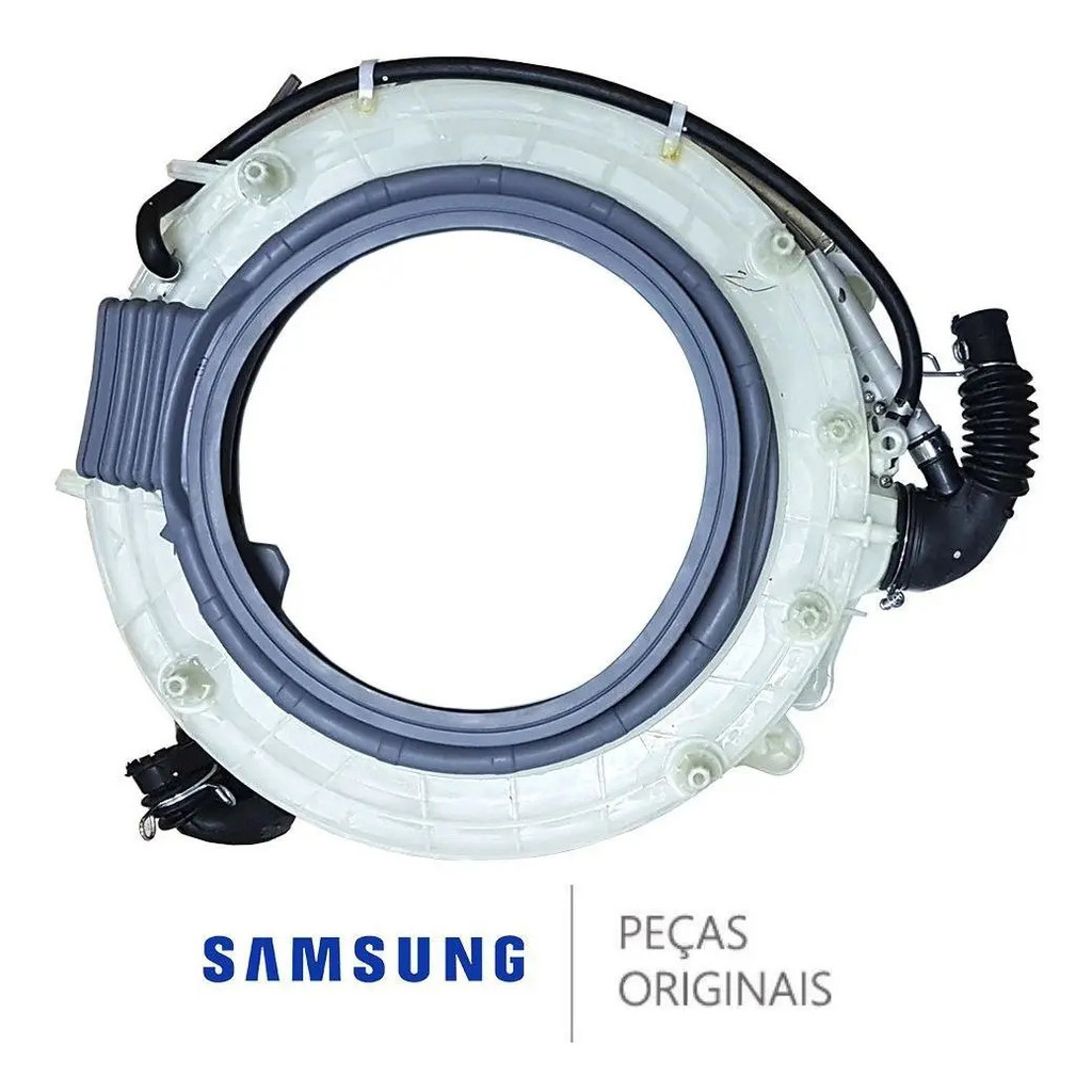 Tambor Frontal Lava E Seca Samsung Wd10 Dc97-16460t