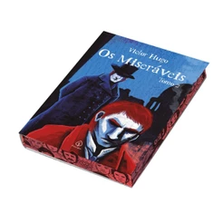 Livro Os miseráveis - Tomo 2 - Edição super luxo com pintura trila