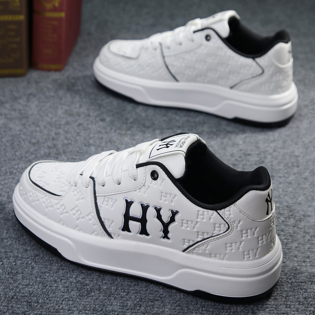 2026 novo estilo sapatos casuais sapatos masculinos tênis sapatos de sola grossa sapatos brancos masculinos