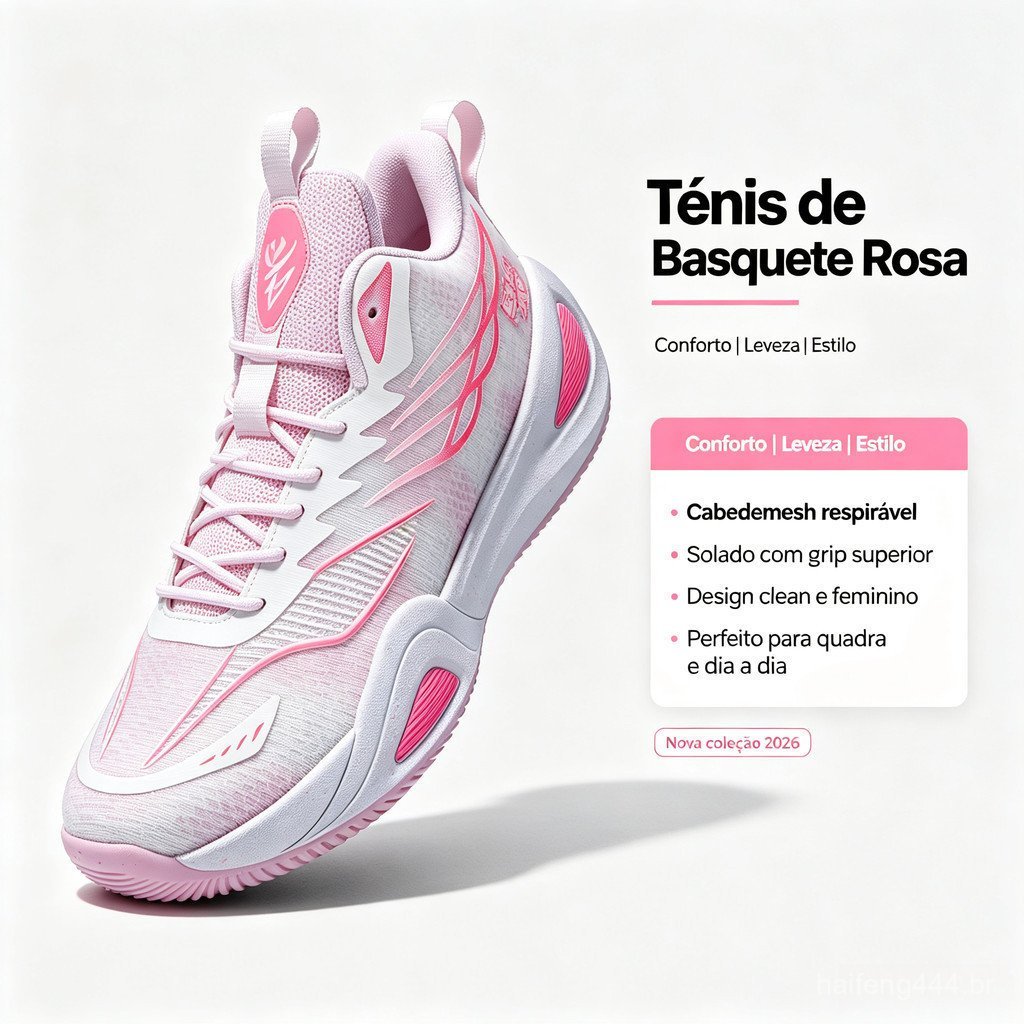 Tênis de Basquete 2024 para Mulheres e Homens, Respirável e Antiderrapante, Tênis de Vôlei 4299