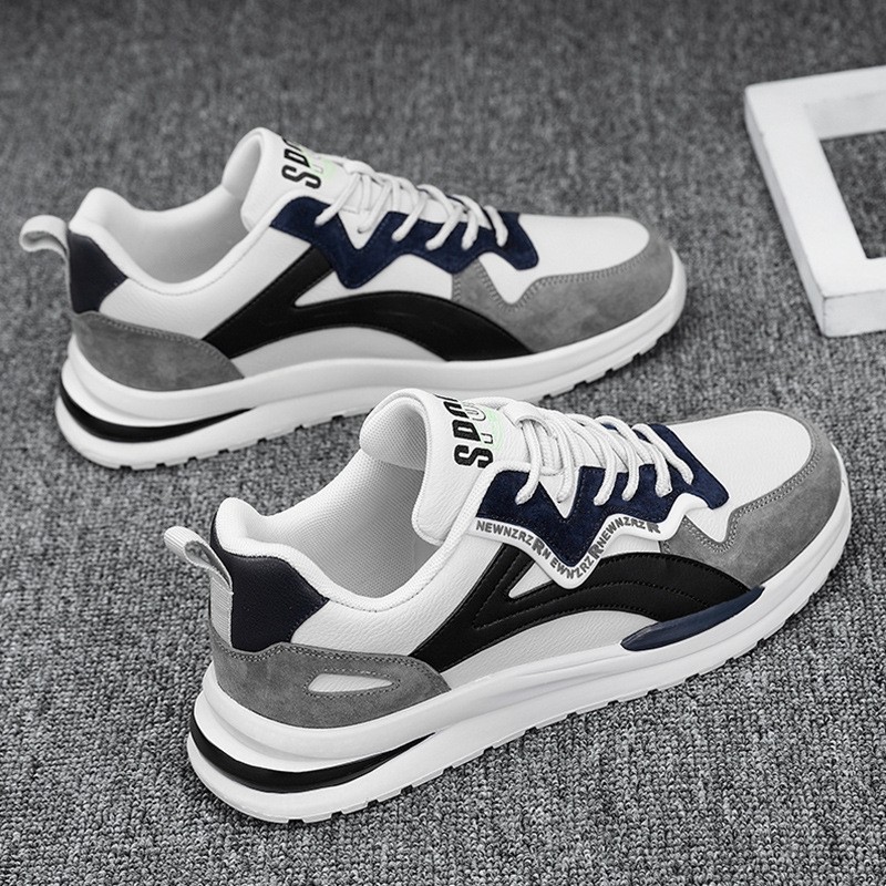 Sapatos masculinos verão 2025 novo estilo na moda malha respirável esportes lazer correndo juventude pai All-Match sapat