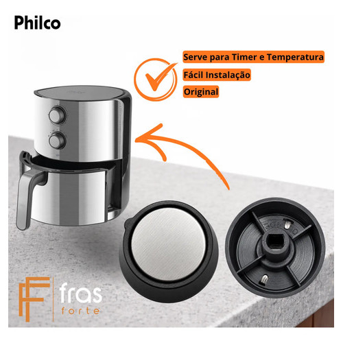 Botão Air Fryer Pfr03pi Bfr46pi Britânia Philco Timer E Temp