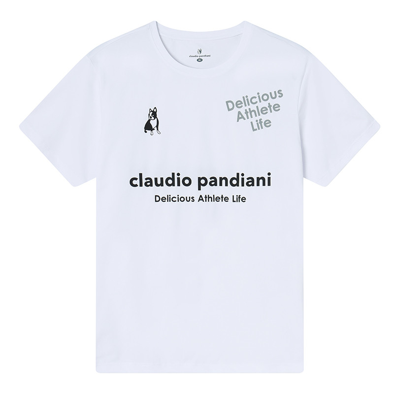 Futebol junky futebol cão ar algodão de secagem rápida camiseta masculina verão de manga curta camiseta masculina CP2480