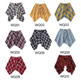 High Street em camadas calças acessórios xadrez bunda cortina feminina de uma peça rendas carne tibetana bainha masculin