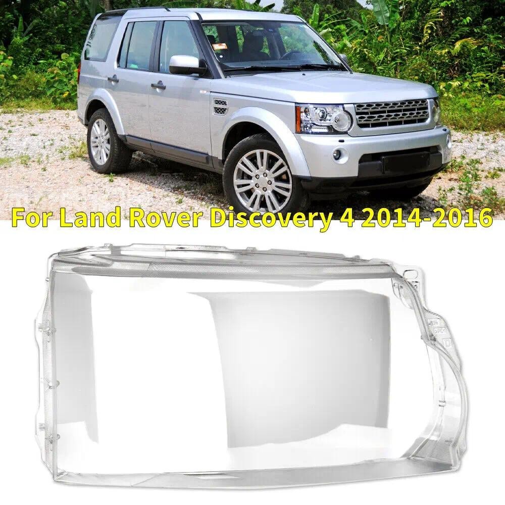 Tampa Da Lente Do Farol Dianteiro Carro Para Land Rover Discovery 4 LR4 2014-2018capa Escudo Claro Abajur Transparente
