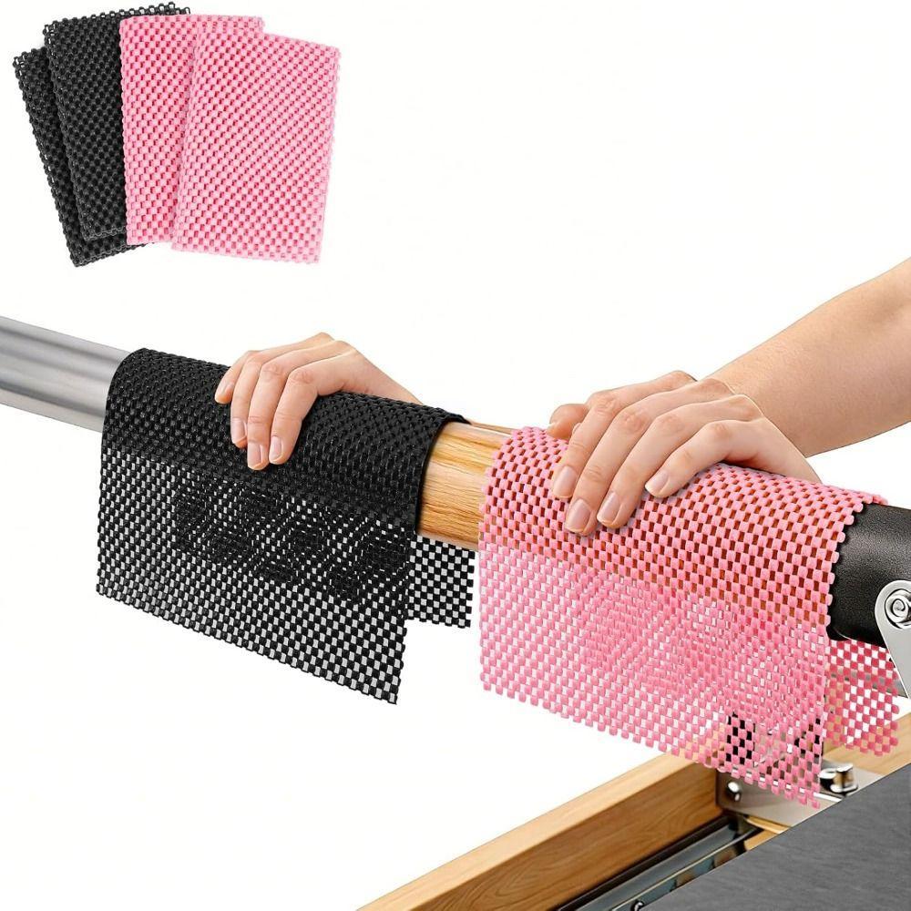 Almofadas De Aderência Para Pilates , Tapete Antiderrapante Absorvente De Suor De Barras Pull-up Leve E Respiráv