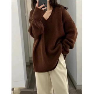 Irmã gorda 1-150kg Plus Size versão coreana estilo doce cor sólida estilo Fashion feminino conjunto com decote em V