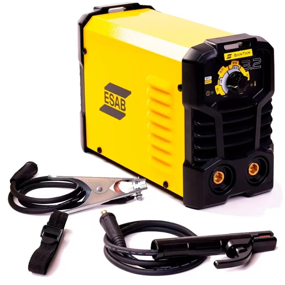 Inversora de solda 160A para eletrodo revestido bivolt - Bantam 3.2 Esab