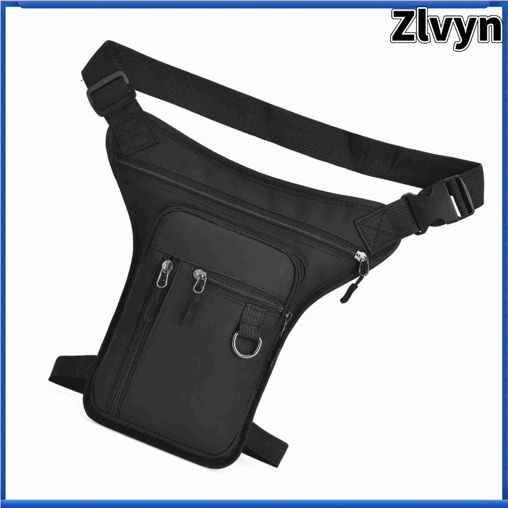 Zlvyn-br Bolsa de perna para motocicleta à prova d\'água, para viagens ao ar livre, caminhadas, ciclismo, cintura de
