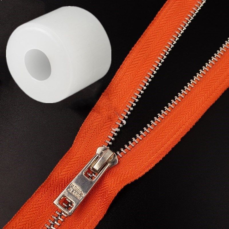Manutenção de corrente zíper cera lubrificante roupas zíper suavização saco de óleo saco escolar Metal zíper depilação f