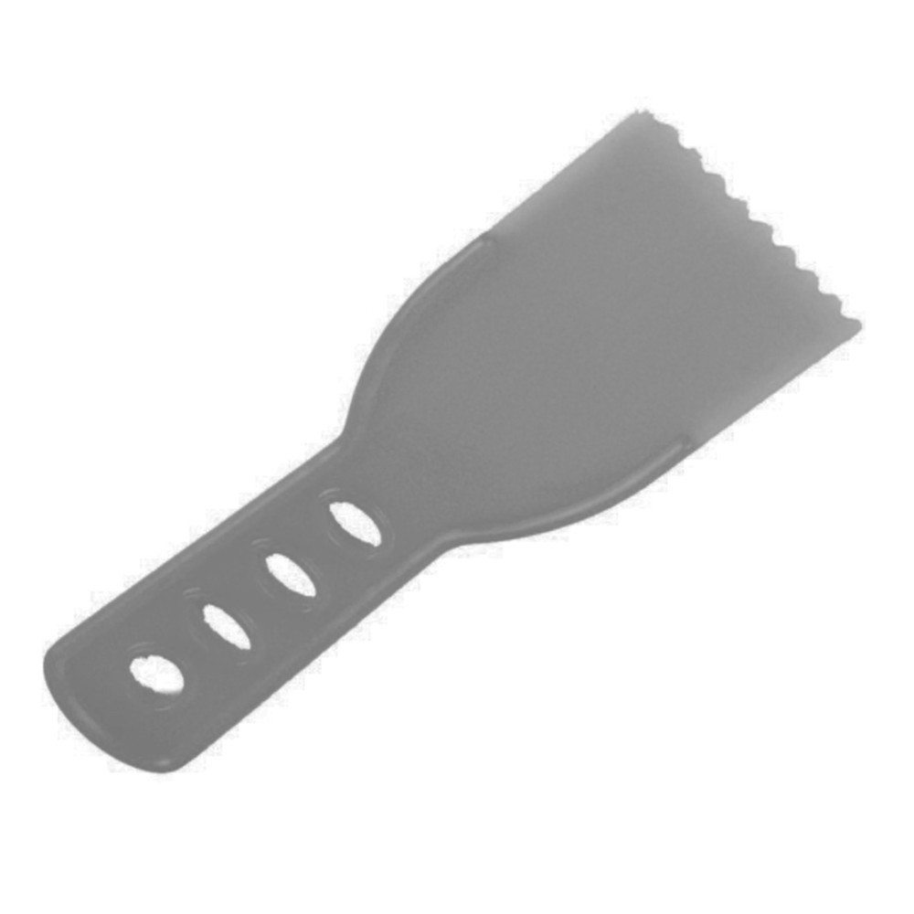 Espátula plástica dentada 60 mm - Compel