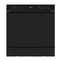 Lava Louças 8 Serviços Preta Touch Plus Midea
