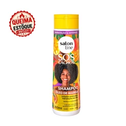 Shampoo SOS Cachos Óleo de Manga Salon Line 300ml