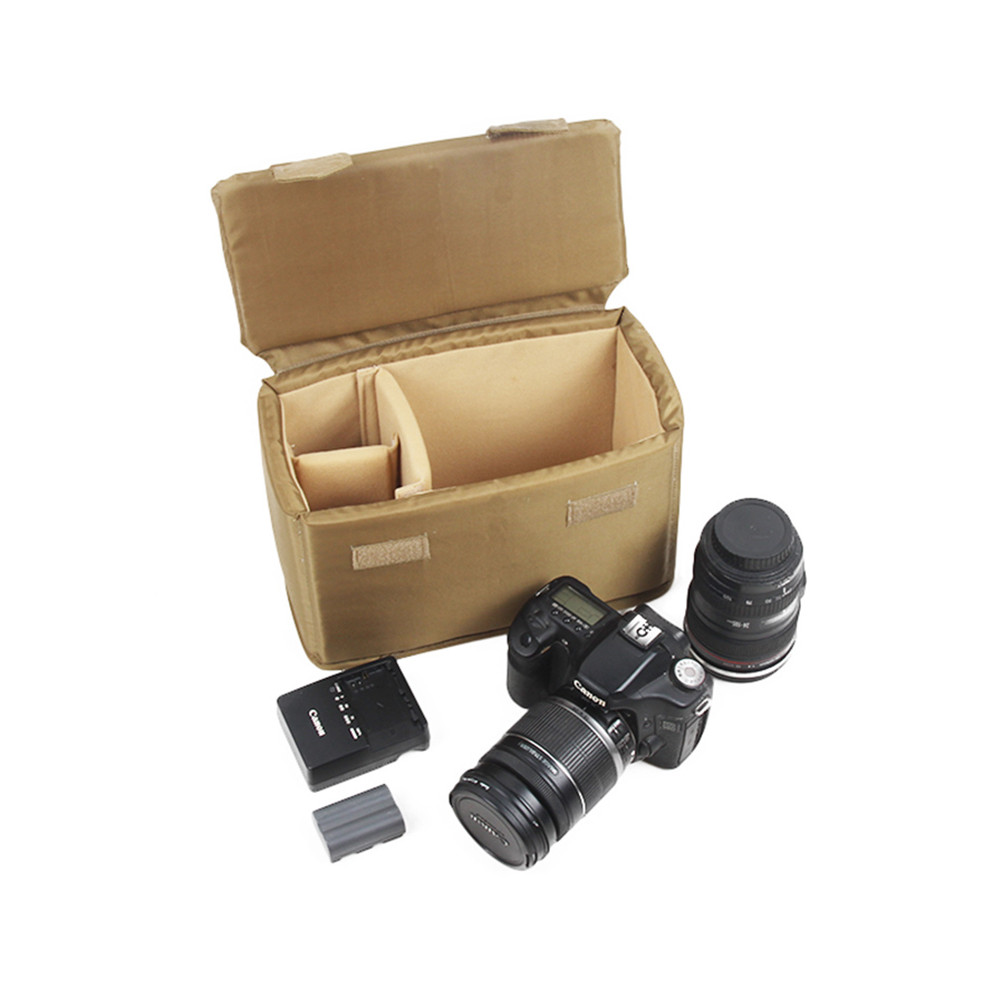 Digital Micro SLR câmera saco forro único ombro duplo fotografia saco de viagem forro armazenamento leve à prova de choq