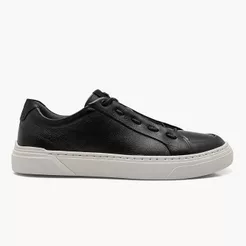 Tênis Masculino Bill Couro Preto