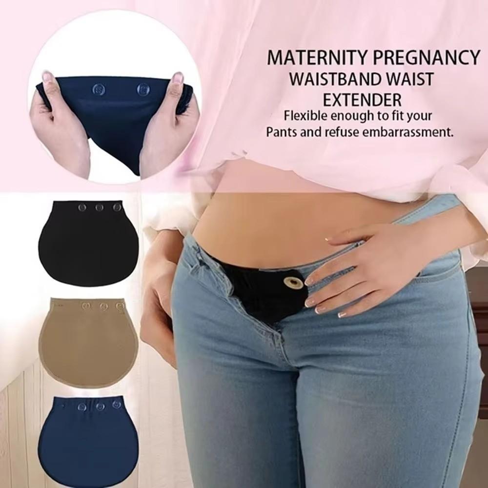 Extensor De Calças De Maternidade , Extensão Elástica Ajustável Para Gravidez , Costura DIY