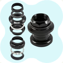 MOVIMENTO DIRECAO STANDER COMPLETA PRETO ACO - SHIVER