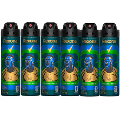 Kit Desodorante Aerosol Rexona Xtracool 150ml - 6 Unidades