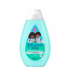 Condicionador e Máscara Johnson's Kids Blackinho Poderoso 380ml
