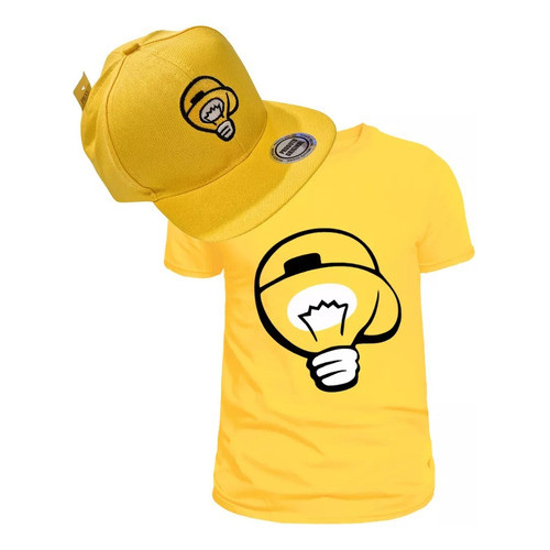 Kit Camiseta E Boné Leozin Os Rosa Emilly Vick Novo Elemento em Oferta na Shopee