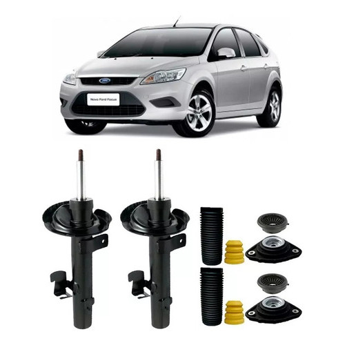 Par Amortecedor + Kit Dianteiro Ford Focus 09 2010 2011 2012 em Oferta na Shopee