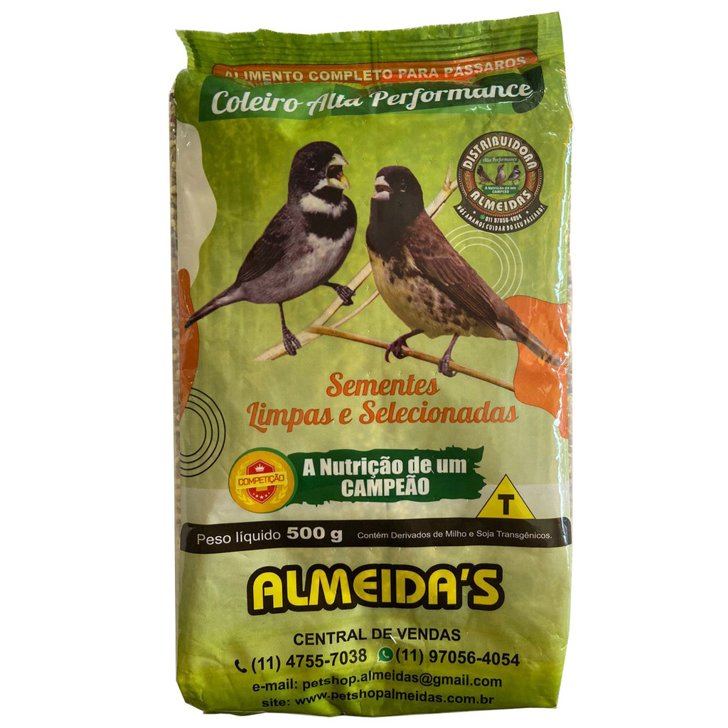 COLEIRO ALTA PERFORMANCE 500G
